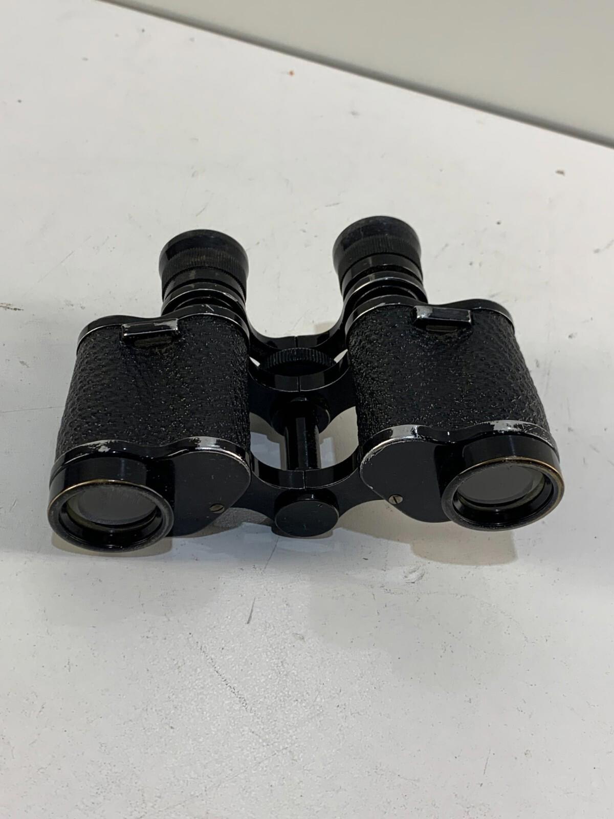 Vintage Imperex Paris Extra Luminous Binoculars With Leather Case