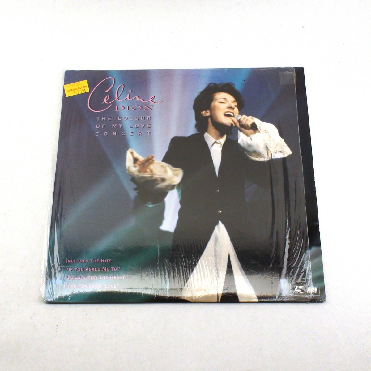 Disque film Laserdisc - Céline Dion : The Colour Of My Love Concert