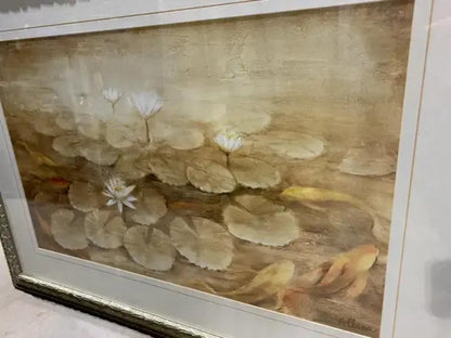 Albena Hristova Koi Pond Framed print