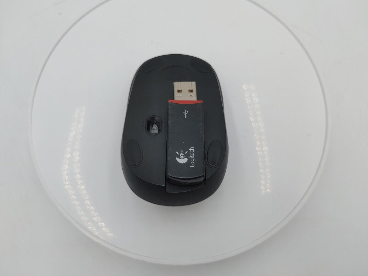 Good Condition Logitech Wireless USB Mouse M-RBS136 Grey Tested Working