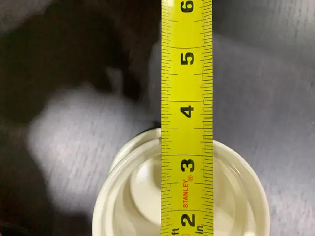 Pots à fleurs crème avec base en caoutchouc rouge – lot de 3