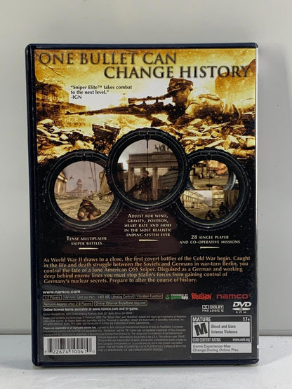 Sniper Elite (Sony PlayStation 2, 2005) - CIB