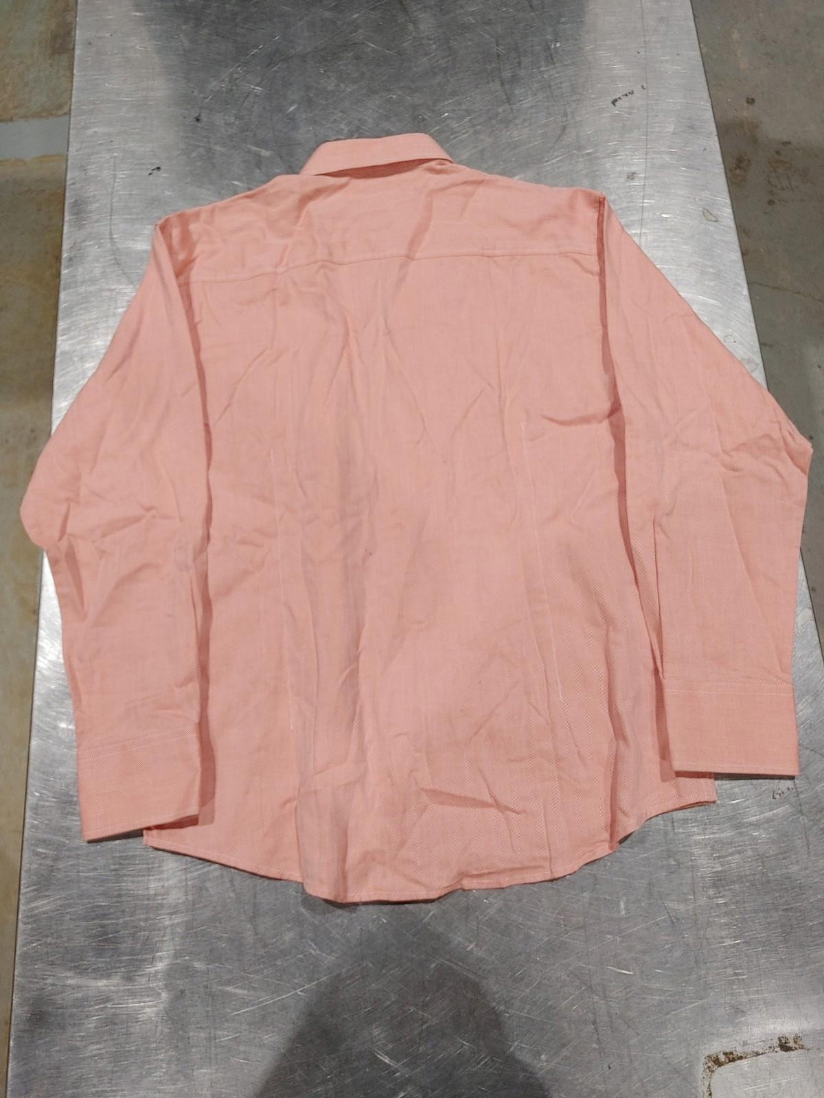 Brand New Haight & Ashbury Orange/Pink Button-down Shirt Size XL Classic Fit