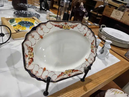 Antique Myott Son & Co Rosemary Platter