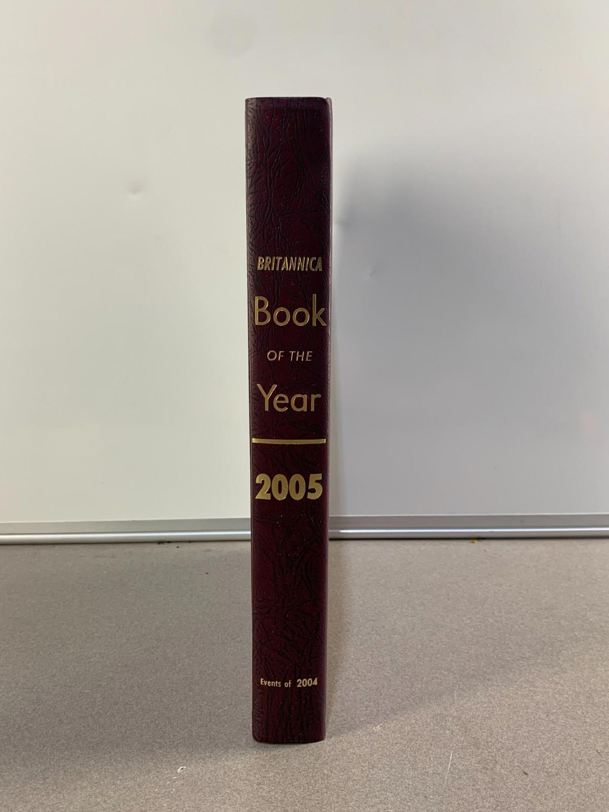 Encyclopedia Britannica Book of the Year - 2005 - Leather