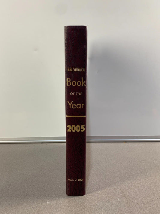 Encyclopedia Britannica Book of the Year - 2005 - Leather