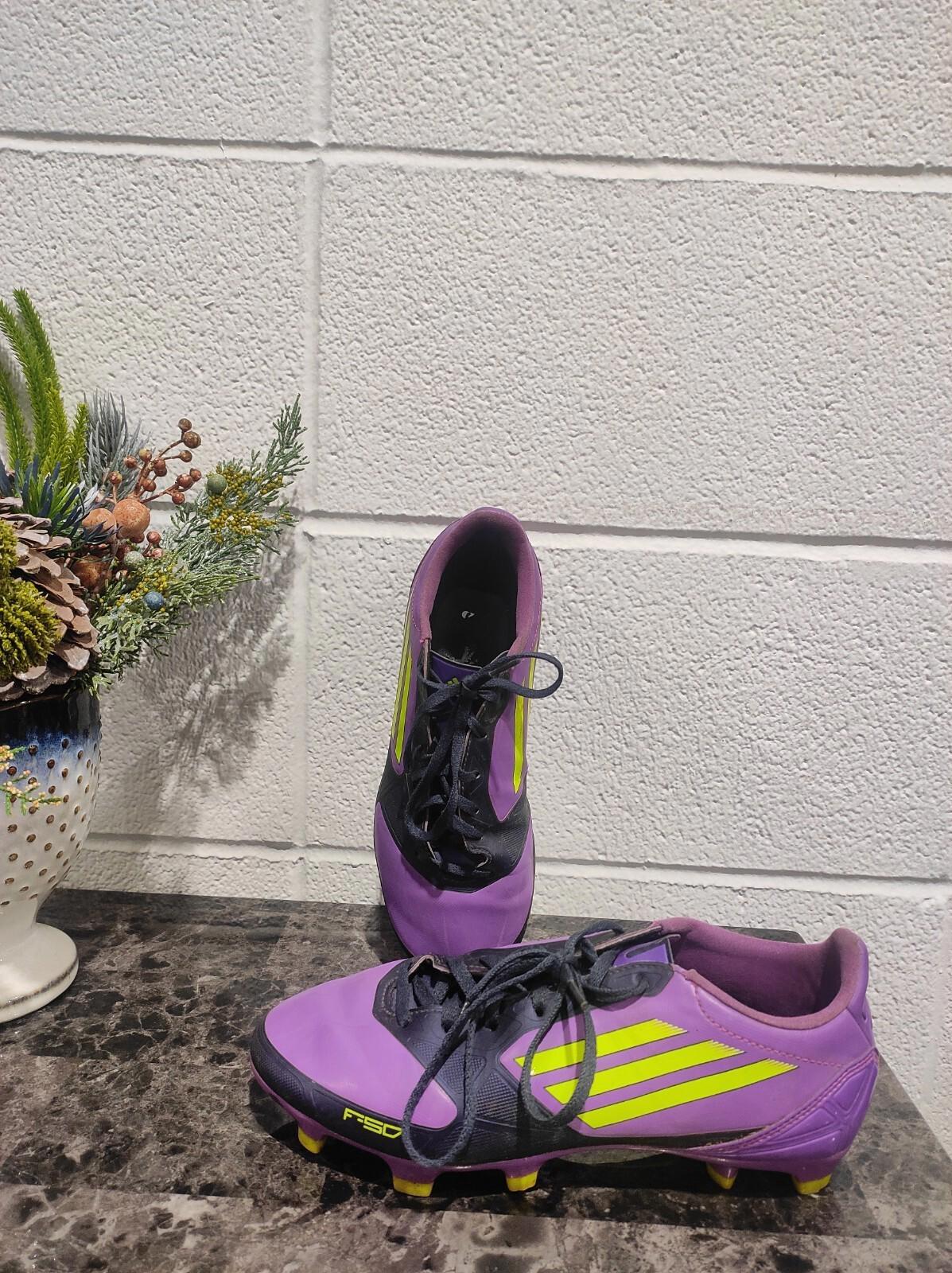 Chaussures de football Adidas F50 Adizero TRX FG pour femme, pointure 6,5
