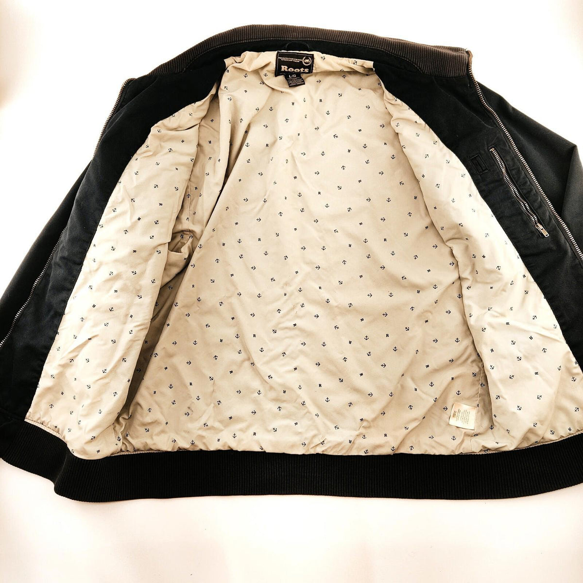Veste bleue Roots, taille L
