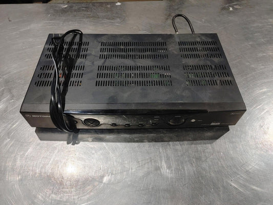 Good Condition Motorola CATV Converter DCT2224/1661/ACDEGK Power Tested Black