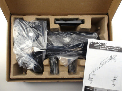 New | Diamond Ergonomics Interactive Monitor Desk Mount | DMC120 | 13" - 27" |