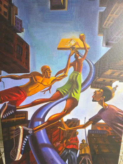 Basketball Art on Canvas