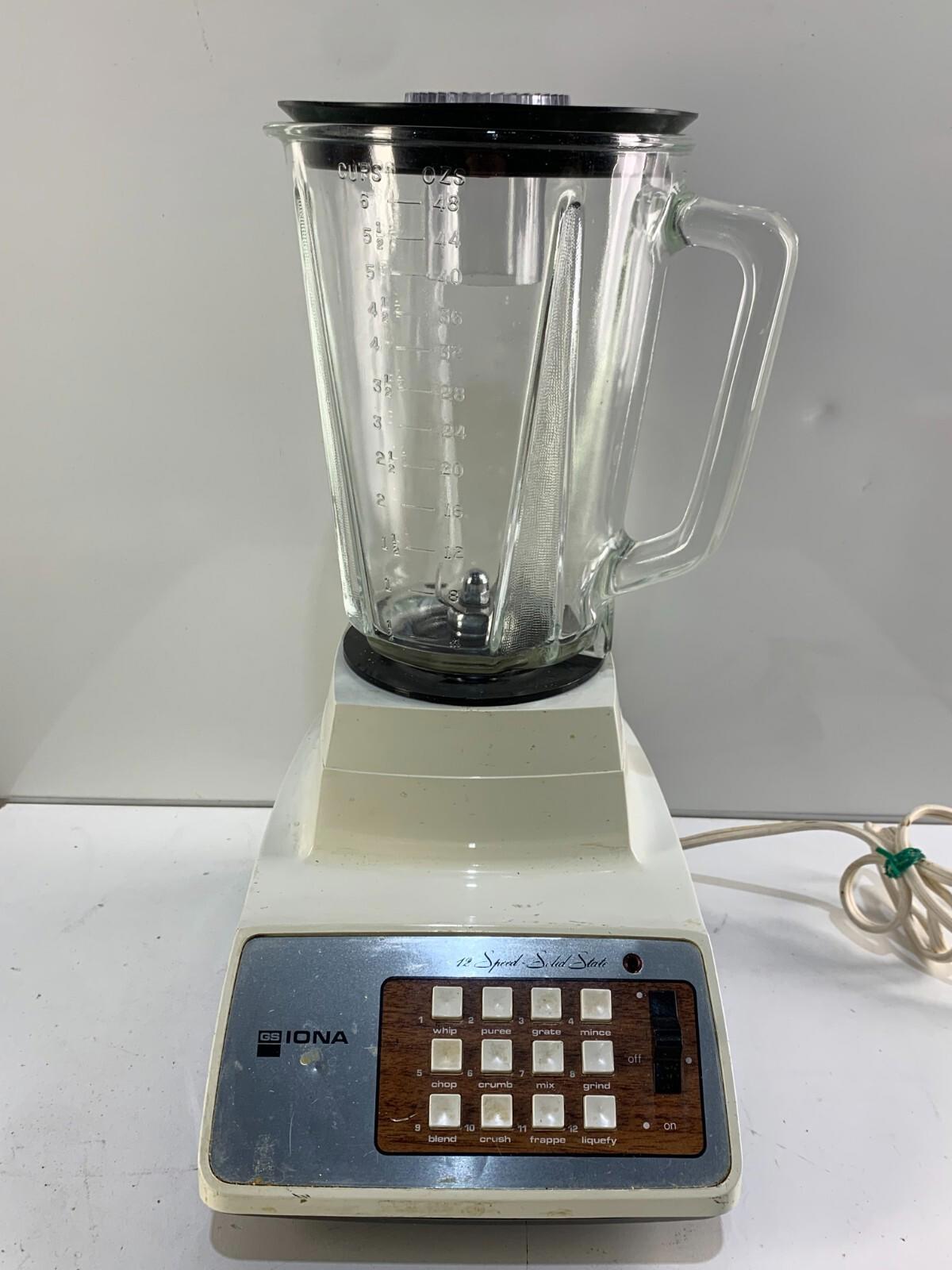 Vintage lona 12 Speed Solid State Blender