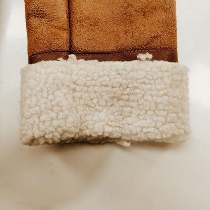 Rachel Roy Faux Shearling Brown Jacket Women's Size S