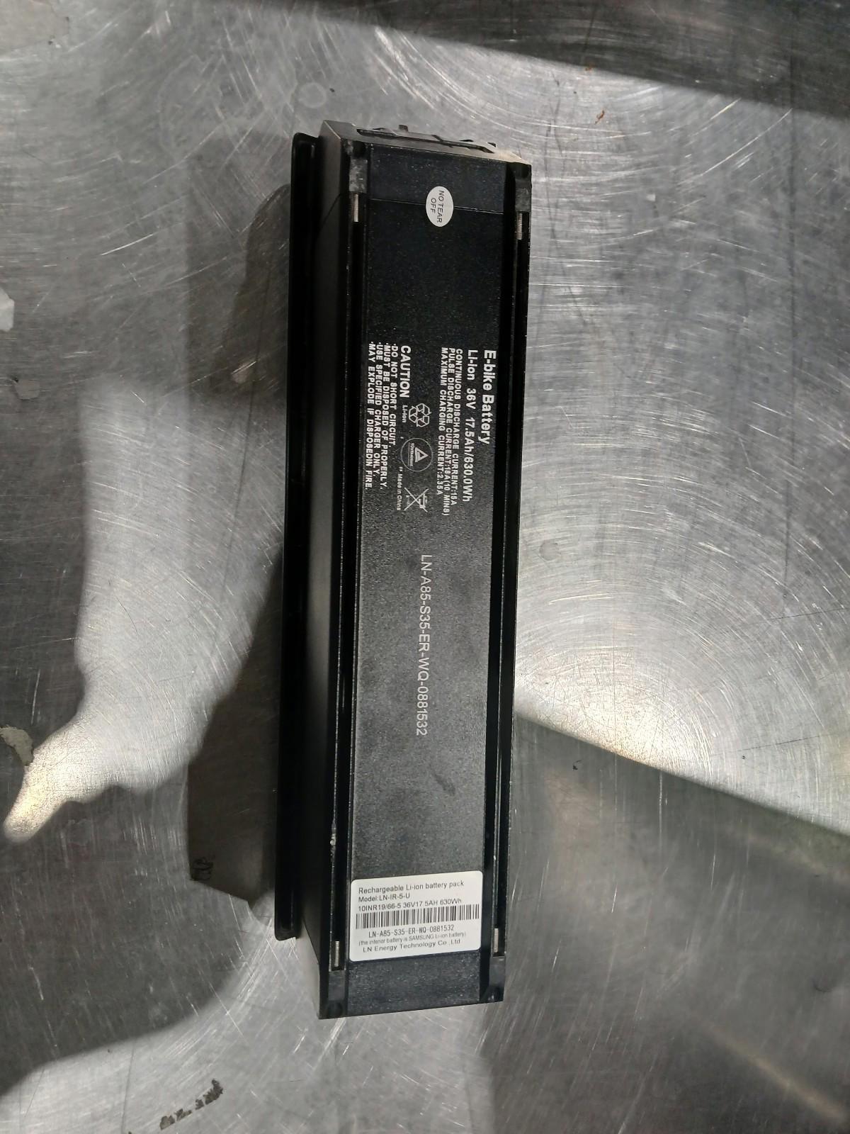 Rhino LN-IR-5-U Ebike Battery GOOD