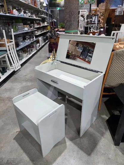 Vanity Desk with Bench