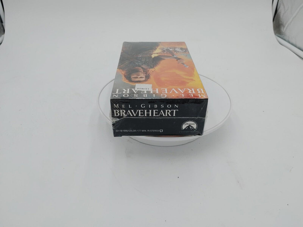 Neuf sous blister – Braveheart avec Mel Gibson, VHS de 1995