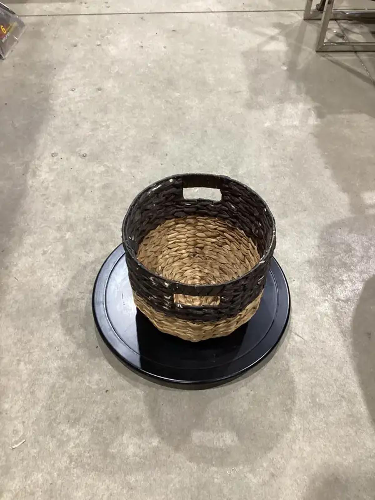 Woven 2 tone Basket
