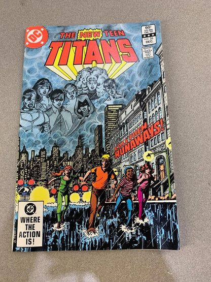 The New Teen Titans #26 (1982) – First Appearance of Terra! Key DC Comics