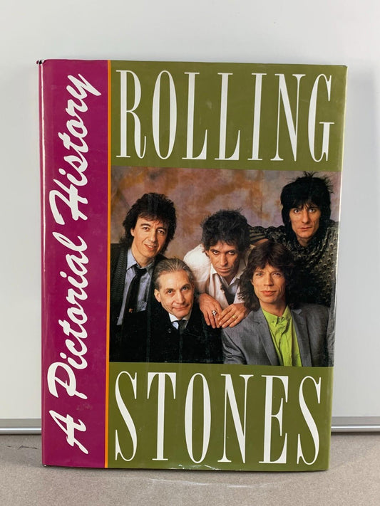 1990 РІСТORAL HISTORY ROLLING STONES Mick Jagger Marie Cahill Oversized HC