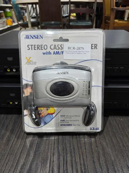 New! Jensen Stereo Cassette Player