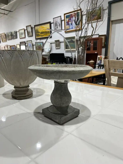 Cement Bird Bath