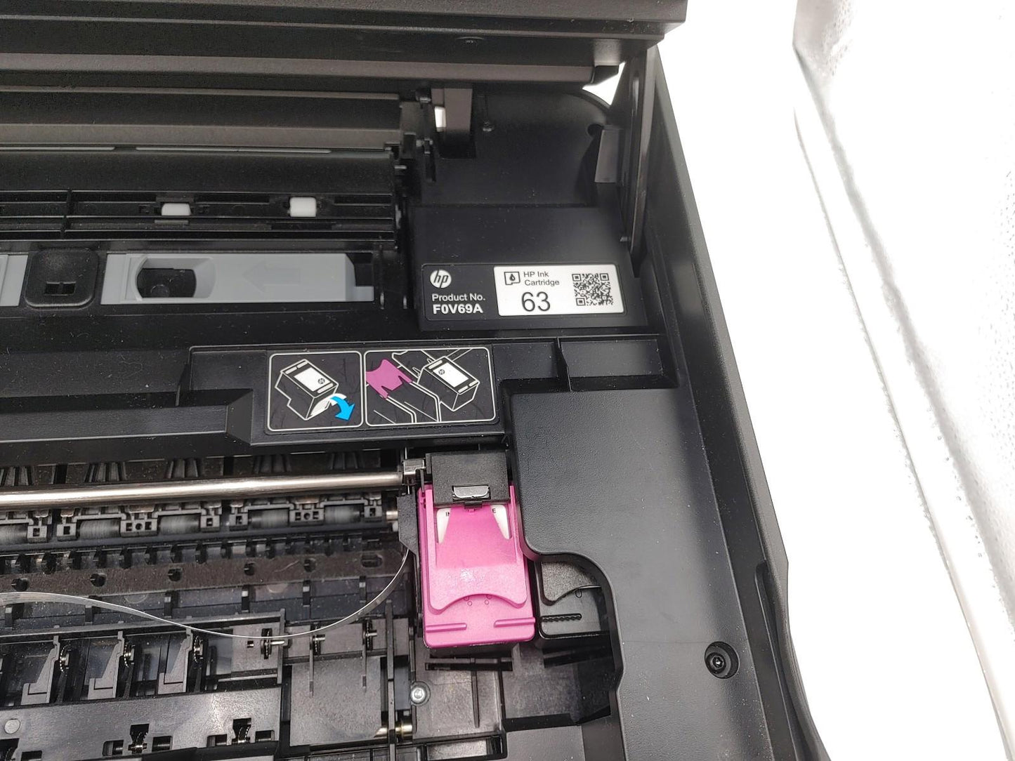 HP ENVY 4520 All-in-One Printer Black Tested Working Needs New Ink - Fair