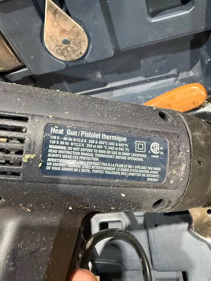 Mastercraft Heat Gun 250/450°C Multi Setting