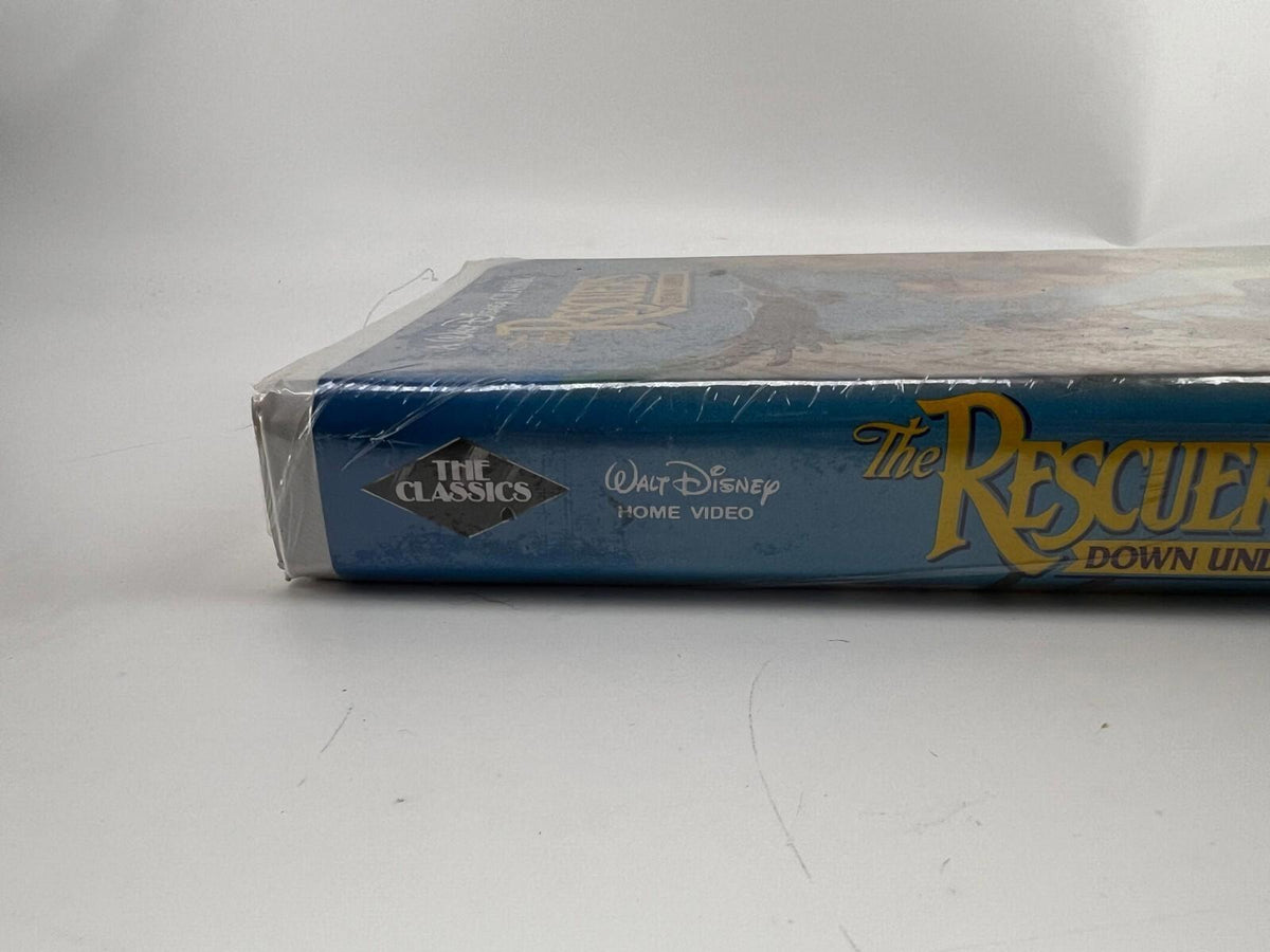 Rare VHS classique WALT DISNEY Les Aventures de Bernard et Bianca au pays des kangourous, édition Black Diamond Classic