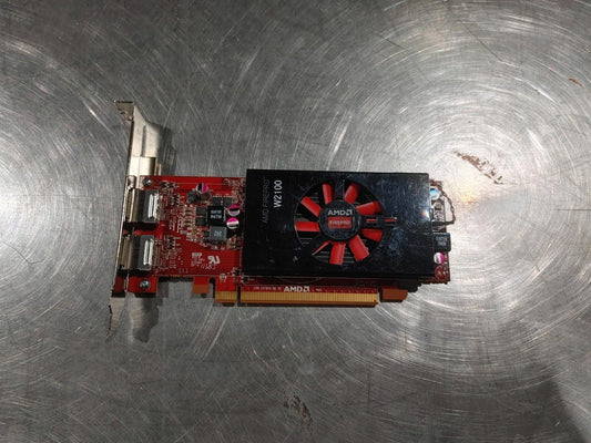 Good Condition AMD FirePro W2100 Slot-powered Graphics Card Red Untested