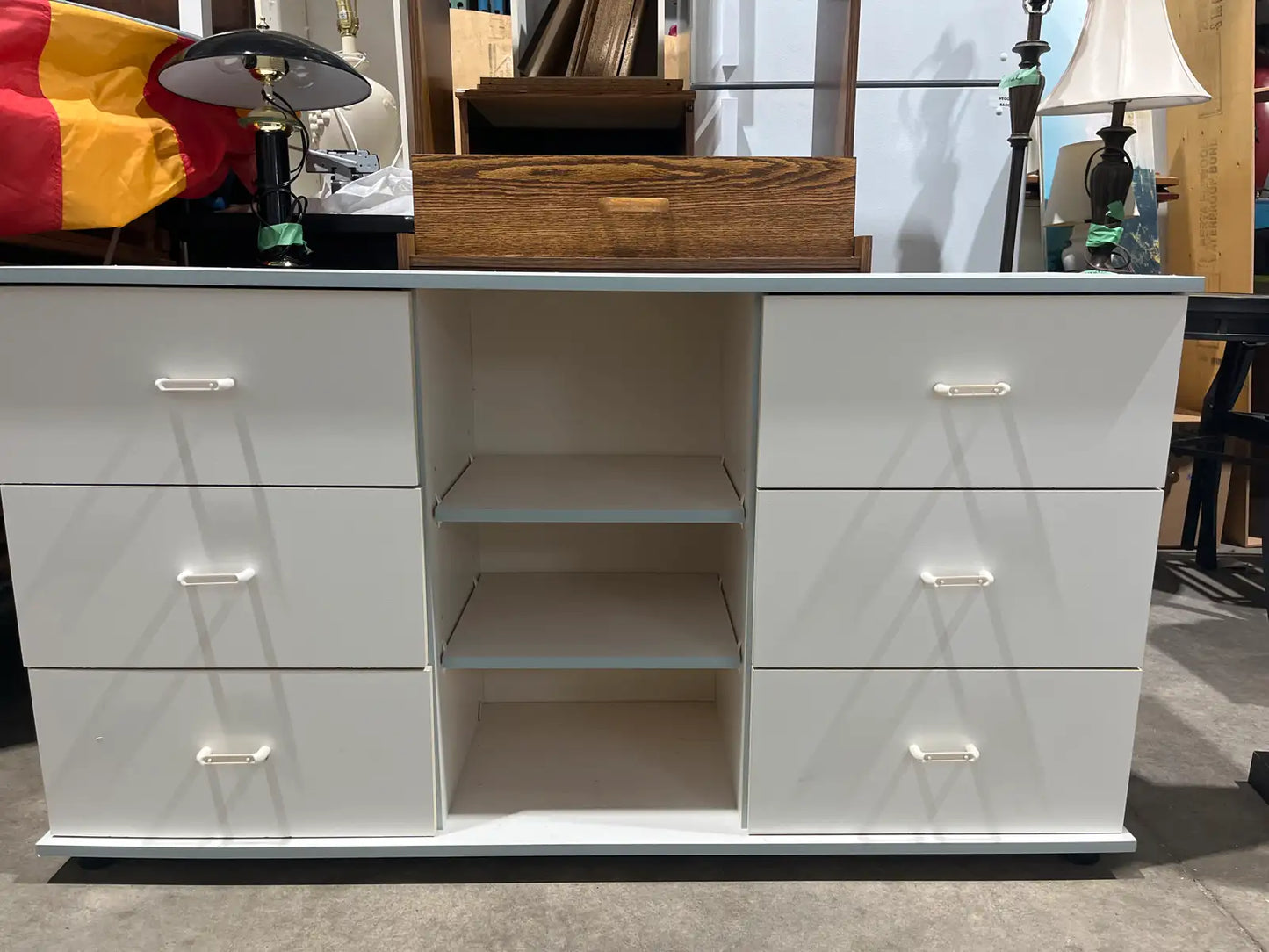 White Dresser