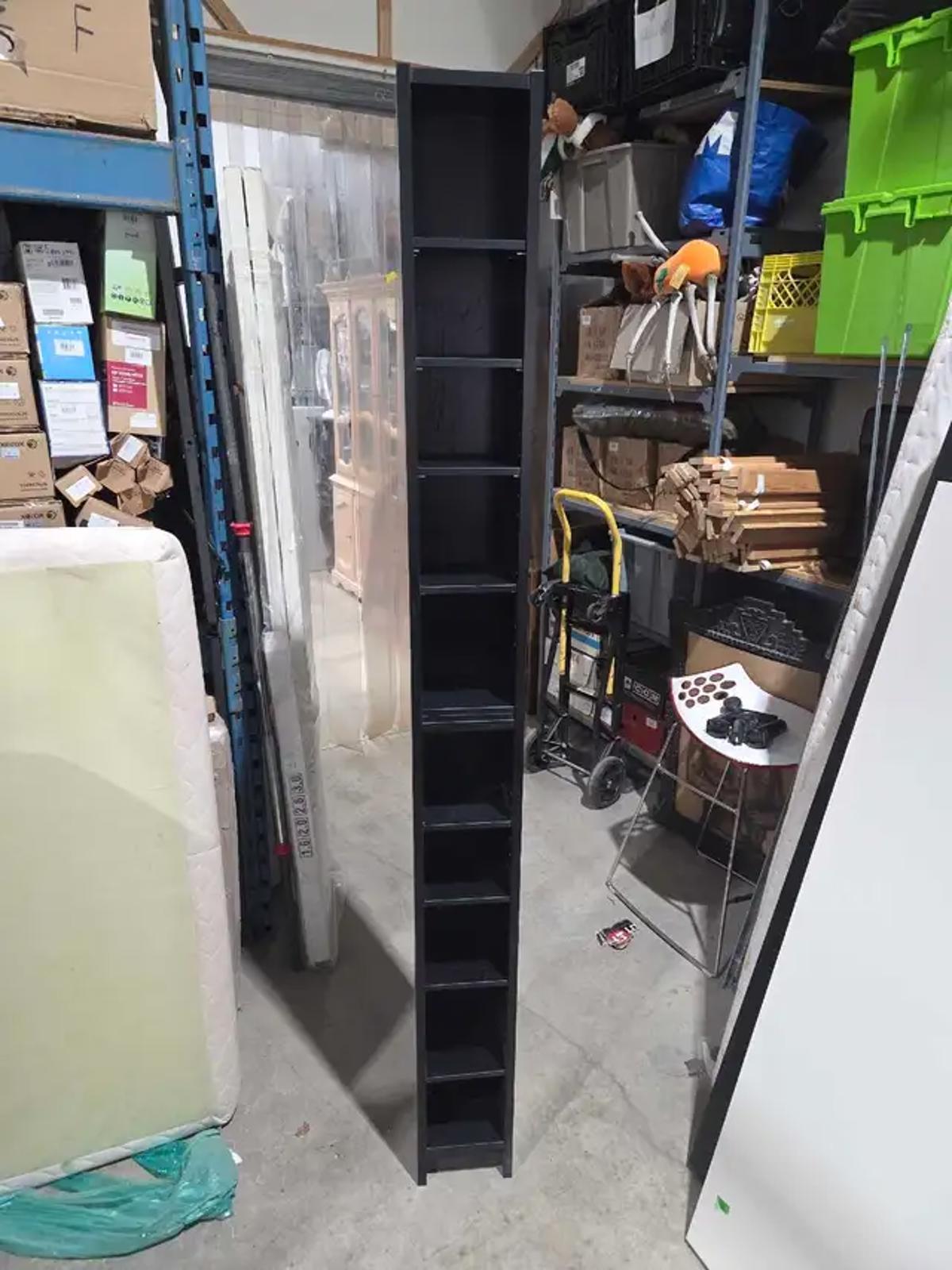 Ikea Tall Black CD Tower