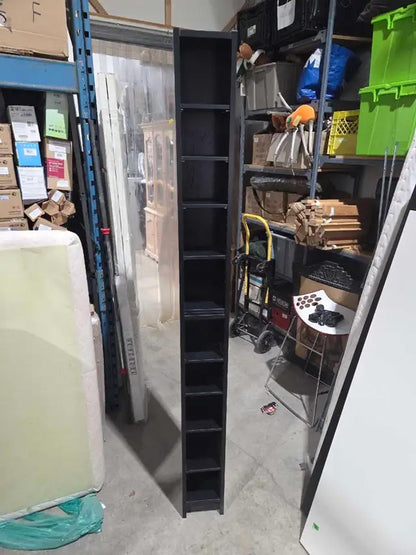 Ikea Tall Black CD Tower