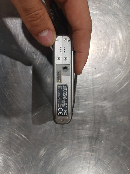 Casio Exilim EX-Z1000 10 Mega Pixels Camera Silver Untested - Fair