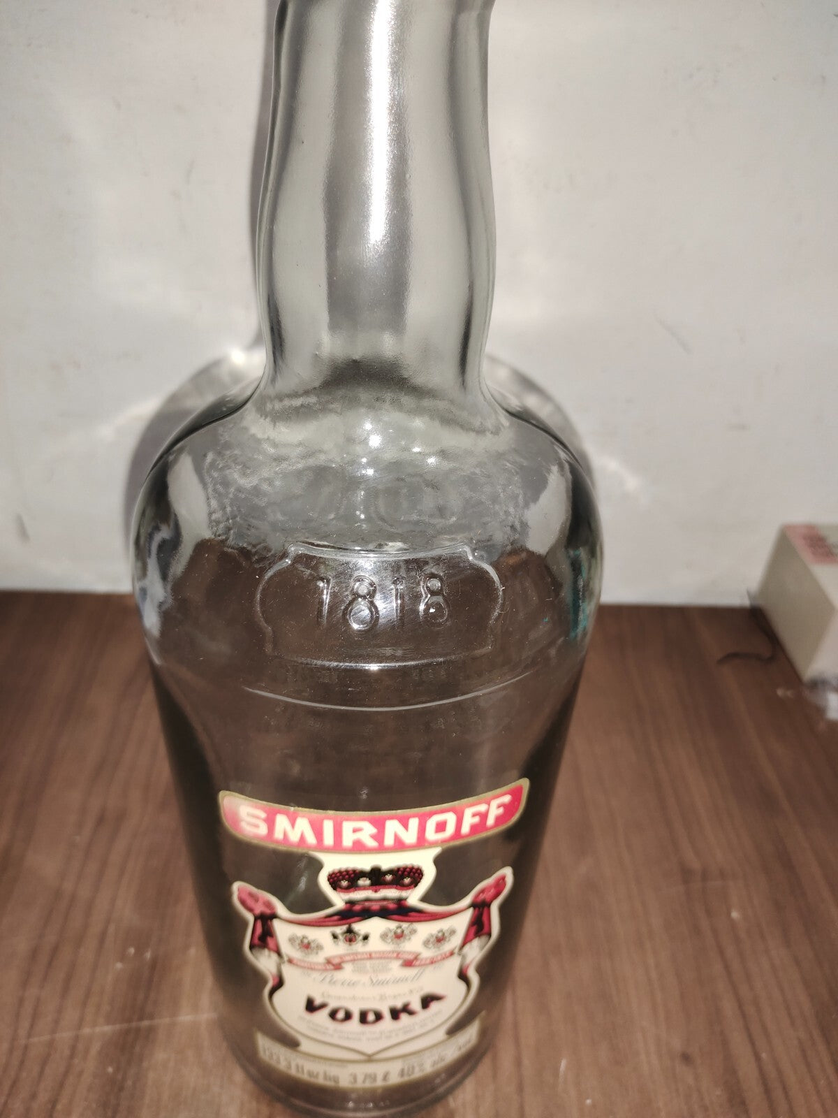 VINTAGE - 1 GALLON SMIRNOFF VODKA LIMITED EDITION BOTTLE