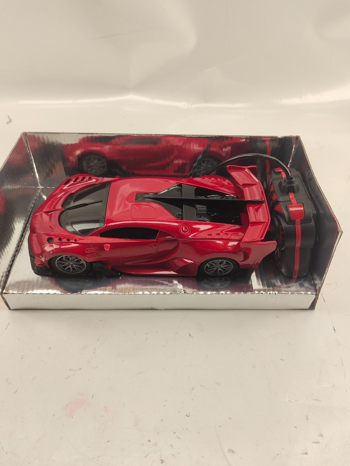 1:14 Rastar Bugatti Chiron Remote Control Car Dual Power Rechargeable 2.4 Ghz