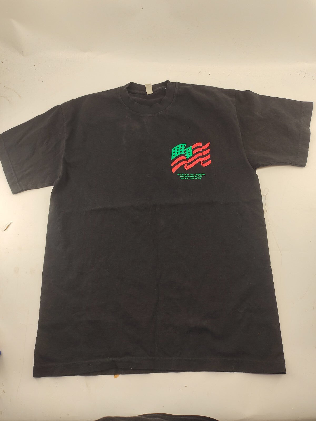 Generic Black Printed T-shirt