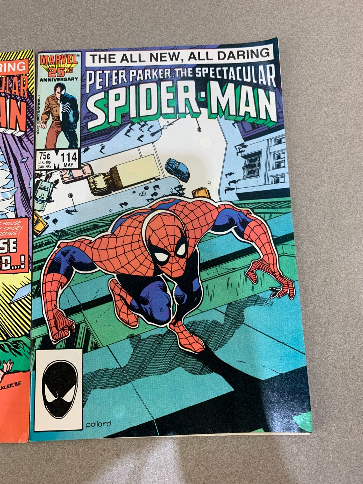 Peter Parker, The Spectacular Spider-Man #113 & #114 (1986) VF+ Marvel Comics