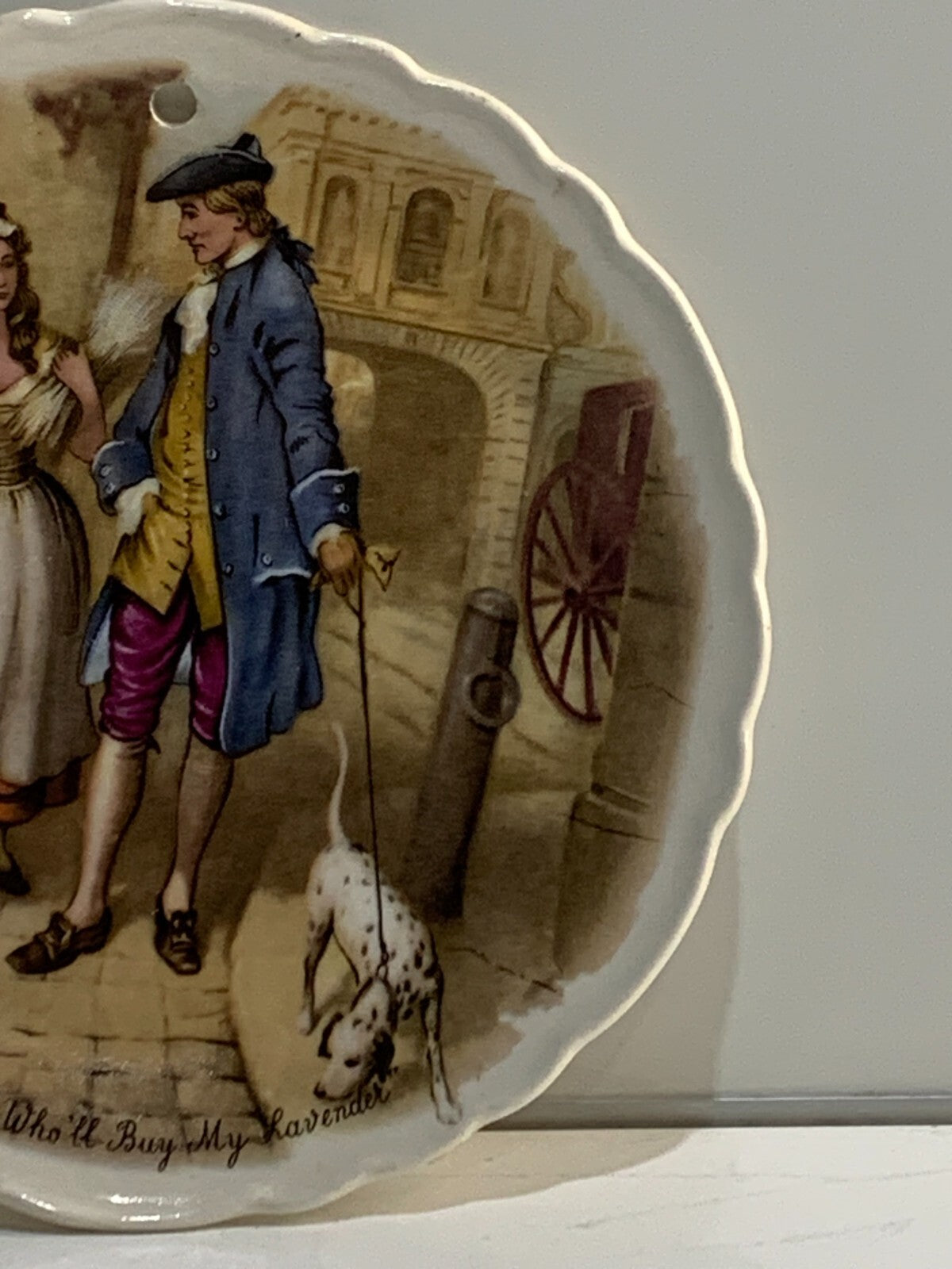 England Cries of London Decorative mini plate