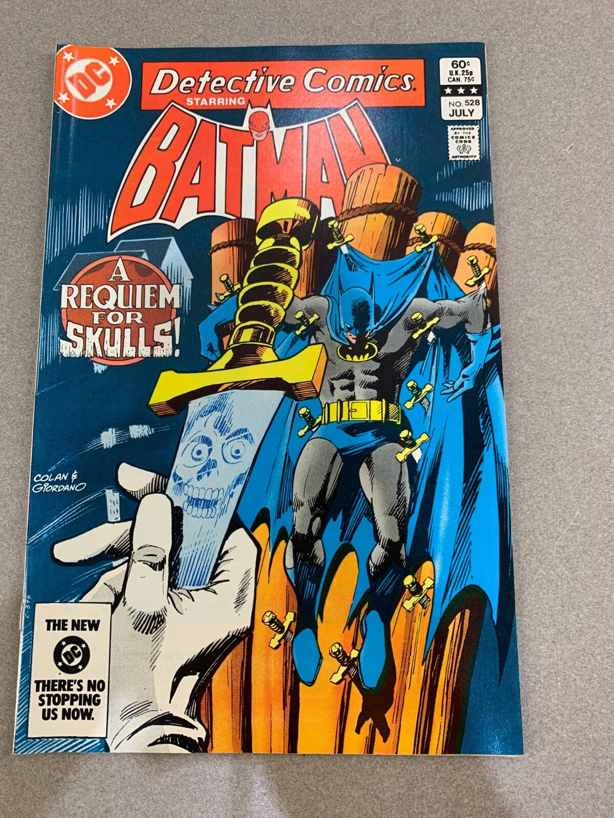Detective Comics #528 (1983) VF/NM DC Comics "A Requiem For Skulls" Batman Story