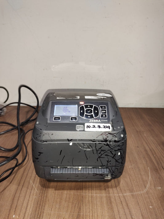 Zebra ZD500 USB Network WiFi Bluetooth Thermal Label Printer - 1