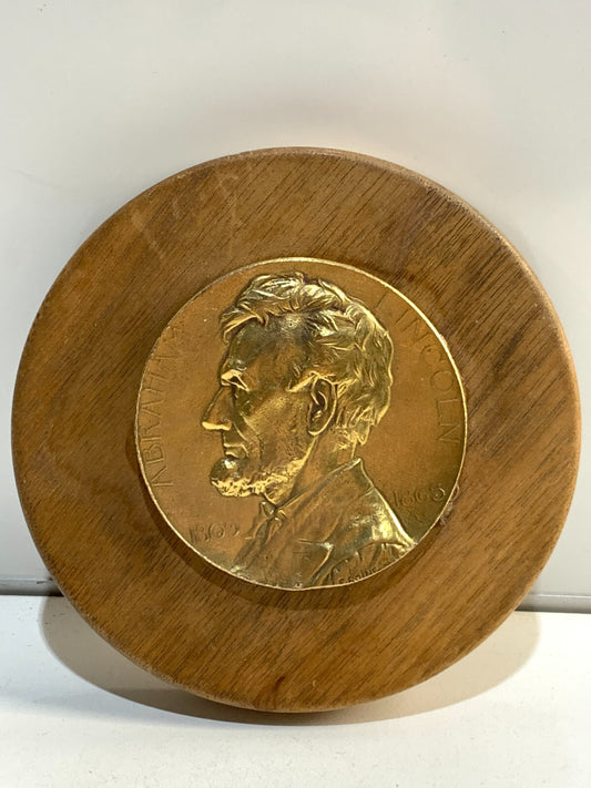 Abraham Lincoln Bronze Medal or Paperweight
