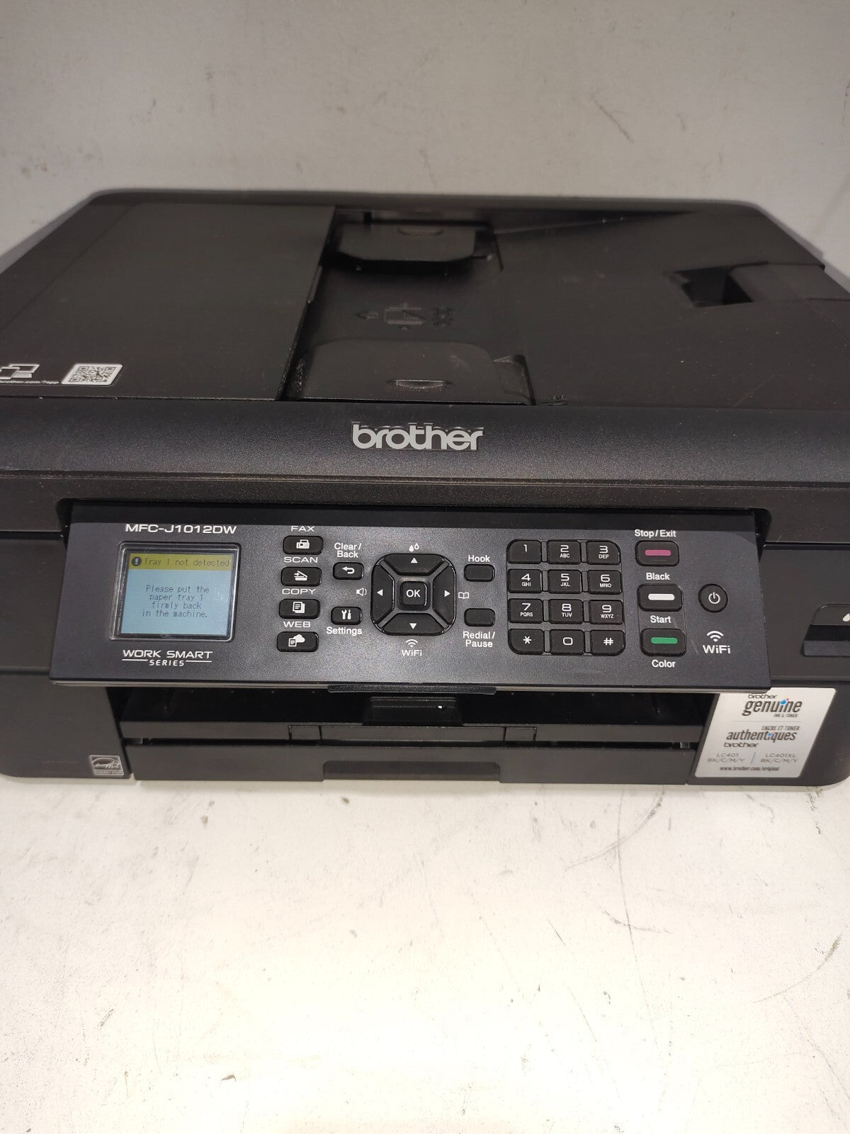 Brother MFC-J1012DW Work Smart Series Printer