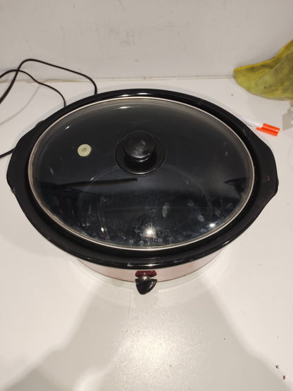 Hamilton Beach 5 Quart Red Crock Pot Slow Cooker 33155 - SC10