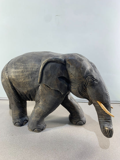Beautiful Elephant Wood Handcarved Home Decor