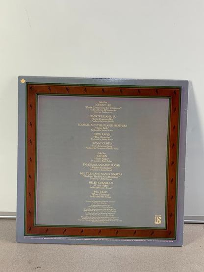 Christmas Country – Various Artists LP 1982 Elektra 5E-554 Holiday Vinyl