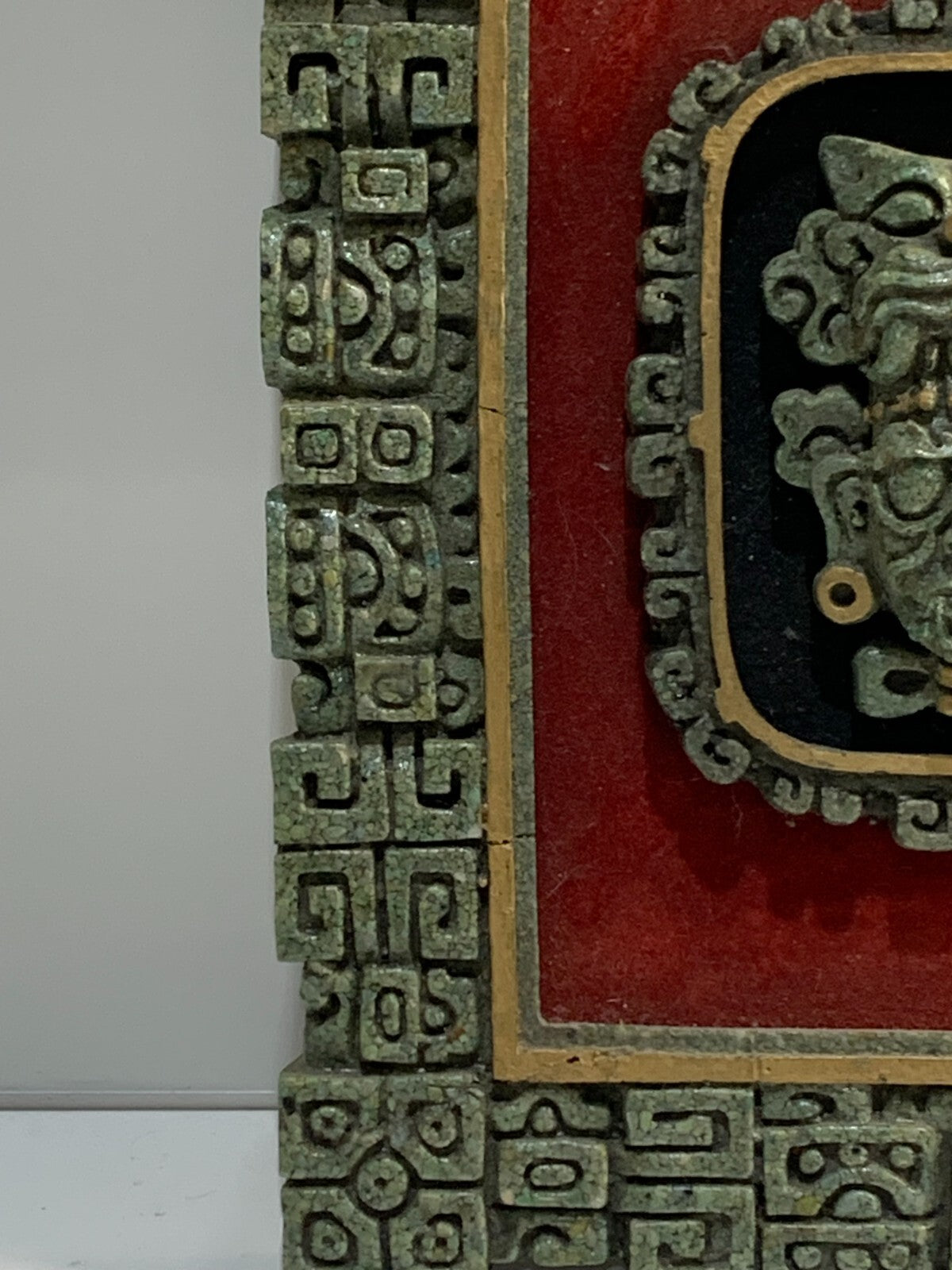 Vintage Mid Century Zarebski Mexican Mayan Aztec 3D