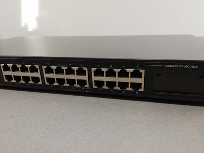 GOOD CONDITION LinkPro 10/100Mbps 24 port Ethernet Switch - Brown