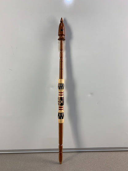 Decorative wooden pipe