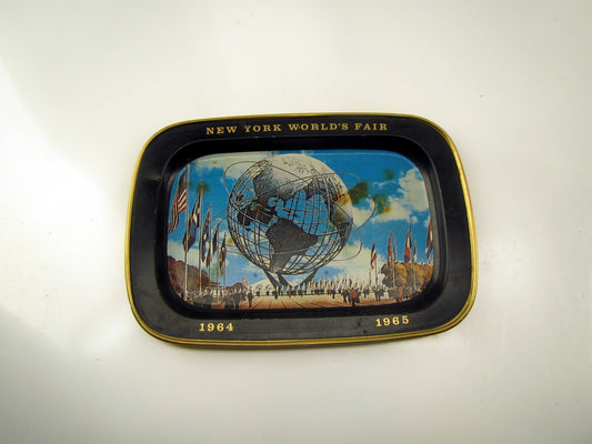 1964 - 1965 New York World's Fair Unisphere dish