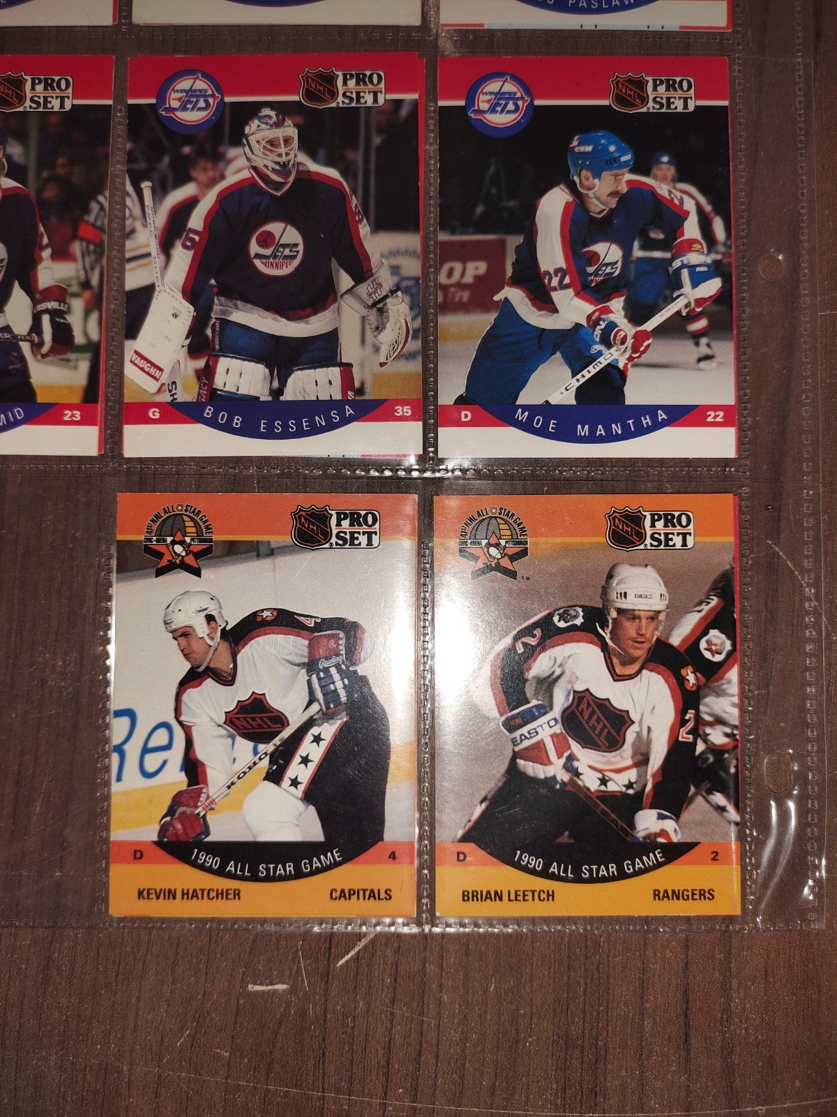 Rare Collectible NHL - Assorted Cards (Set - 4-44) PRO-SET - Set of 16 Cards